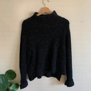 COPY - Naadam Black Cashmere & Merino Wool Sweater